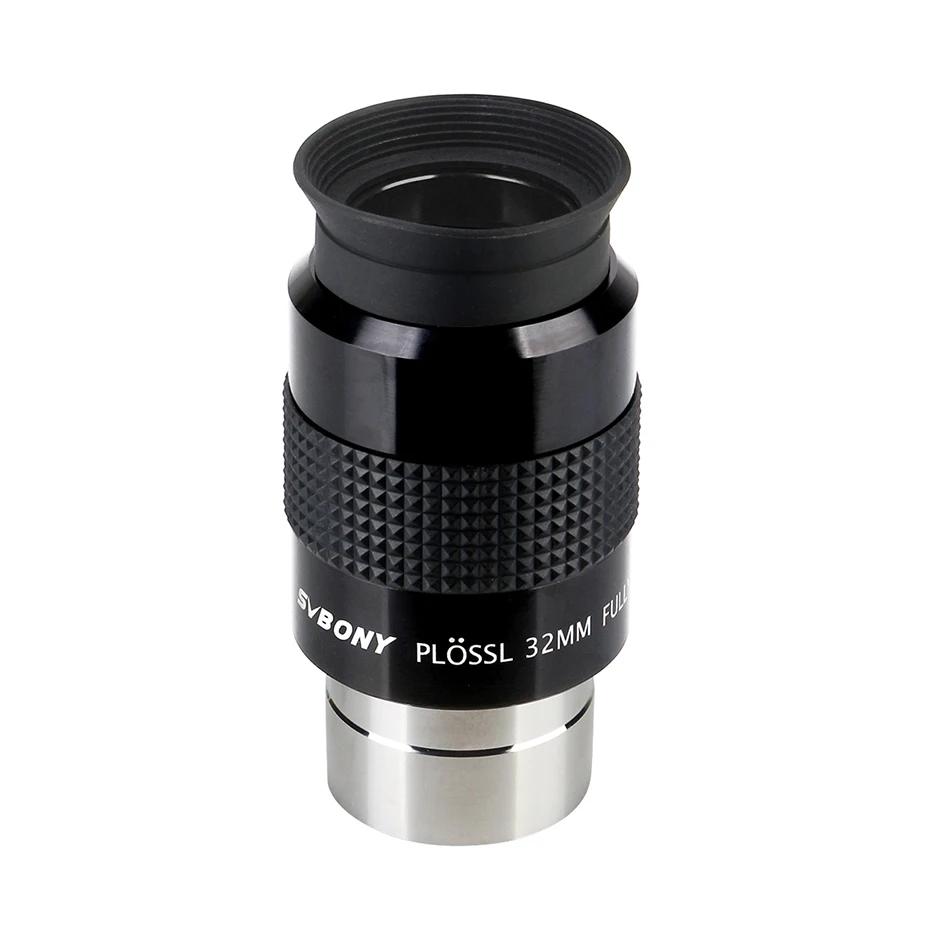 Oculaire SVBONY SV131 1.25 "(PLOSSL) oculaire de télescope PL 6/12/17/25/32/40mm conception à 4 élém