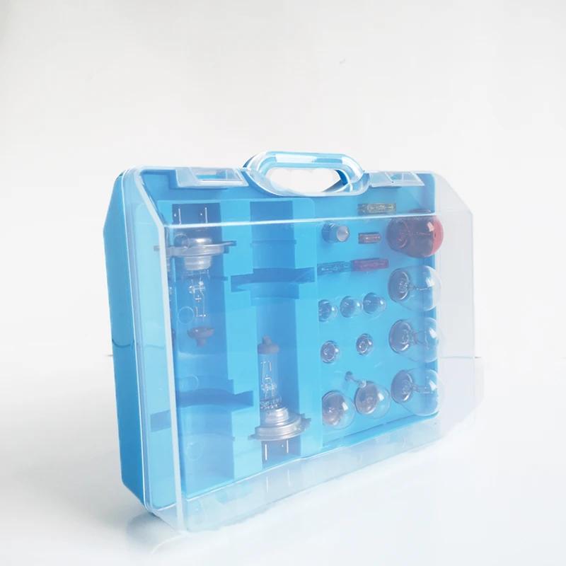 Ensemble combiné d'ampoule halogène 12v, lumières de voiture d'urgence H1 H7 H4, multi-modèle de voy