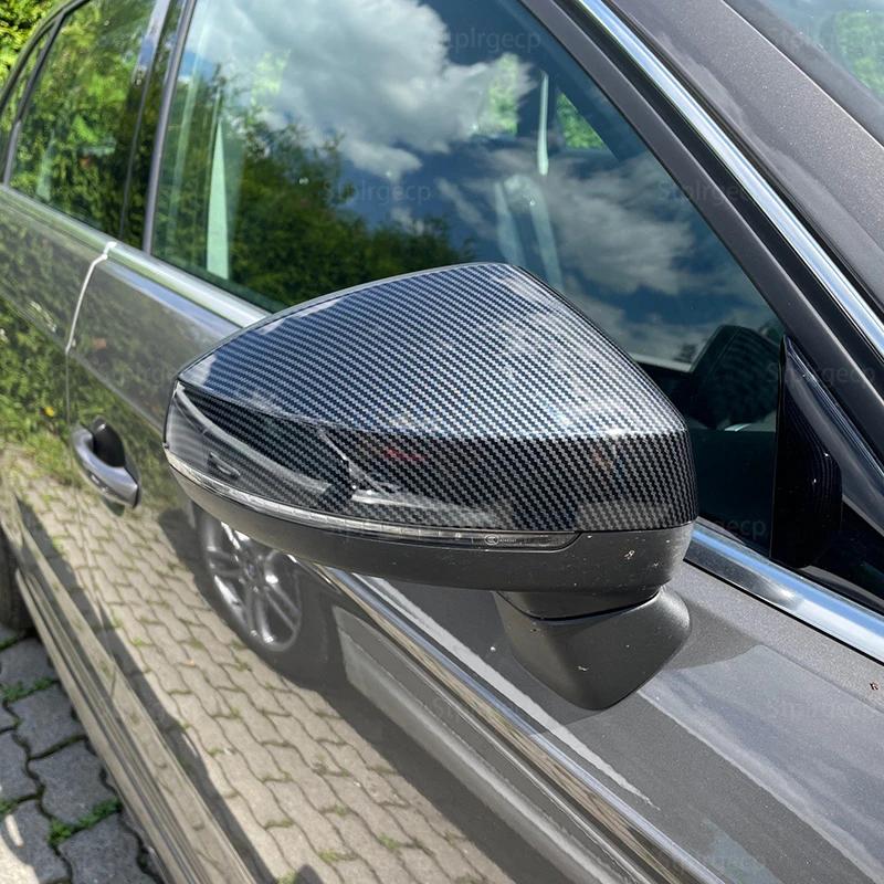 Couvercle de rétroviseur latéral de remplacement, pour Audi A3 S3 8V RS3, bouchons aspect carbone 20