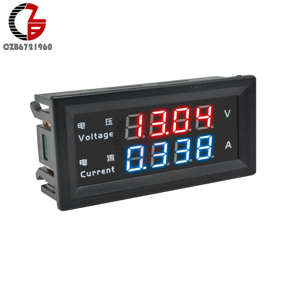 Voktta M4430 DC 100V 200V 10A voltmètre numérique électronique ampèremètre 0.28 ''affichage LED régu