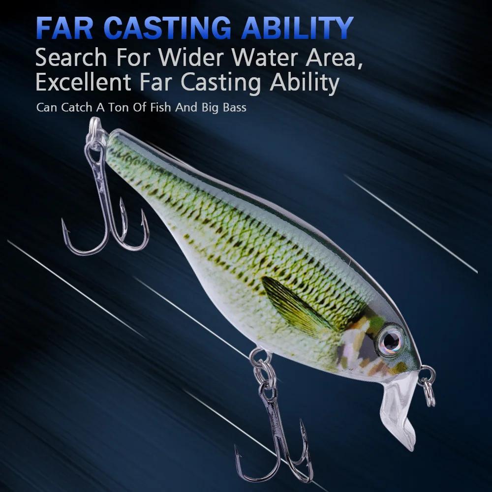 GOBASS équipement de pêche hochets pour la pêche Wobblers pour la pêche à la traîne brochet leurre m