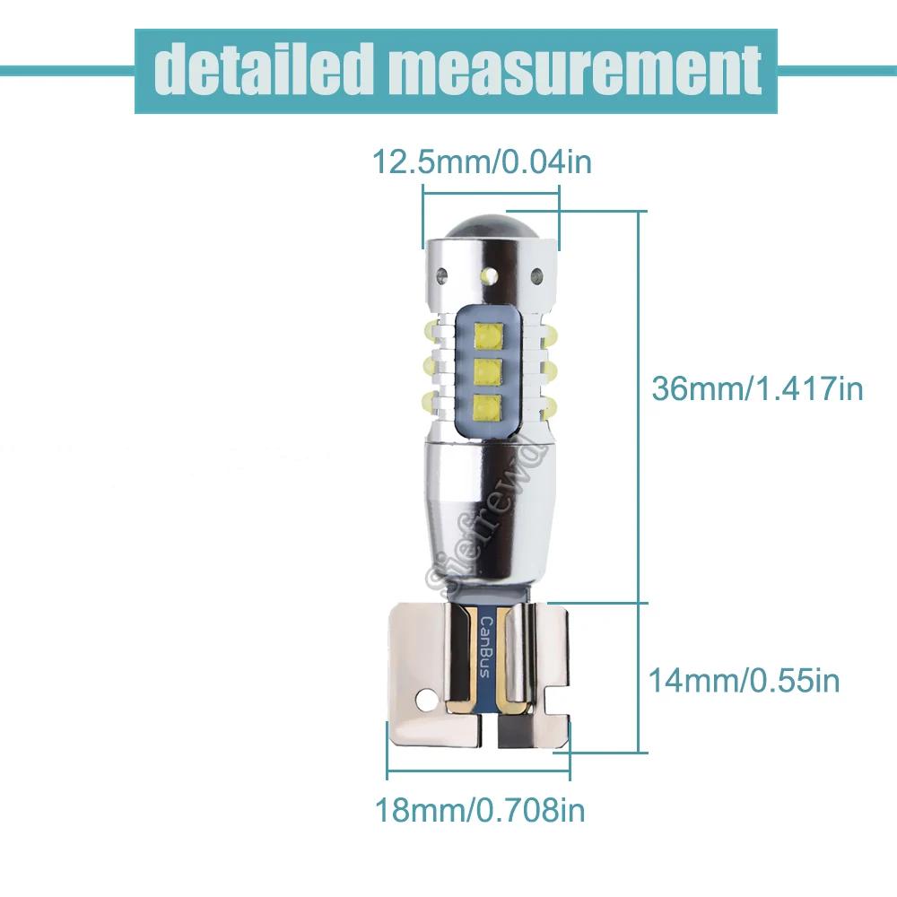 2 pièces H2 LED voiture lumière XBD puces 80W Auto phare ampoule brouillard DRL conduite lampe avant