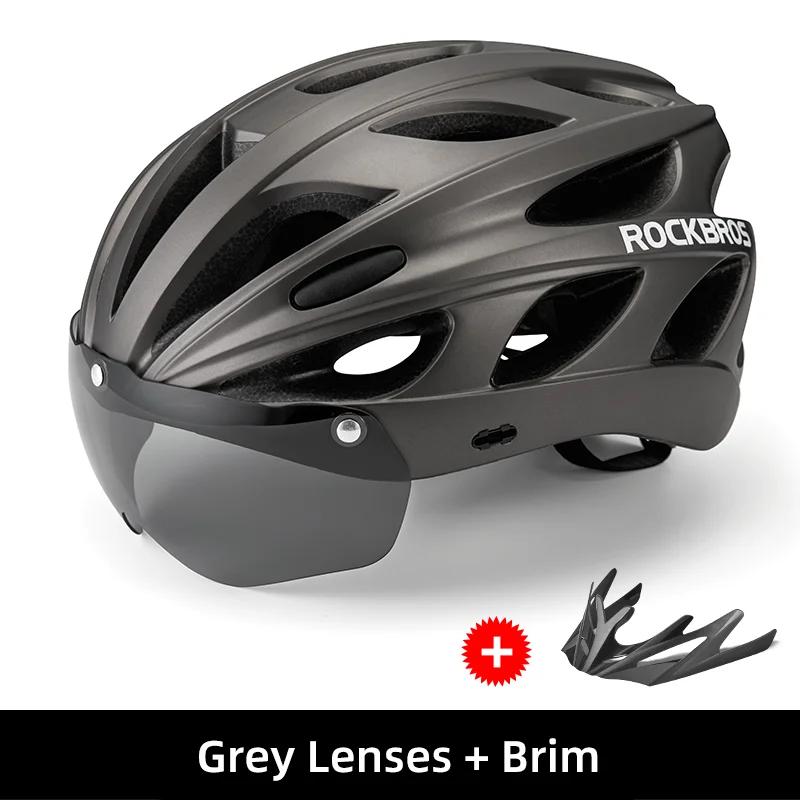 ROCKBROS-casque de vélo EPS ultraléger pour l'extérieur, vtt réglable pour hommes et femmes, accesso