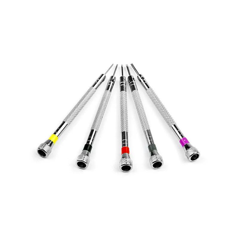 Tournevis en acier de 0.8 à 1.6mm pour la réparation de montres, outils de montre portables, retrait
