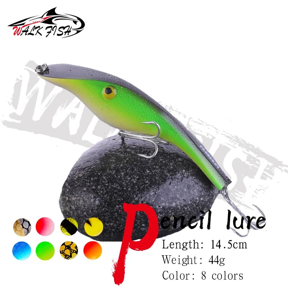 Leurre rigide coulant à enfoncement lent, appât artificiel idéal pour la pêche au brochet, wobbler, 