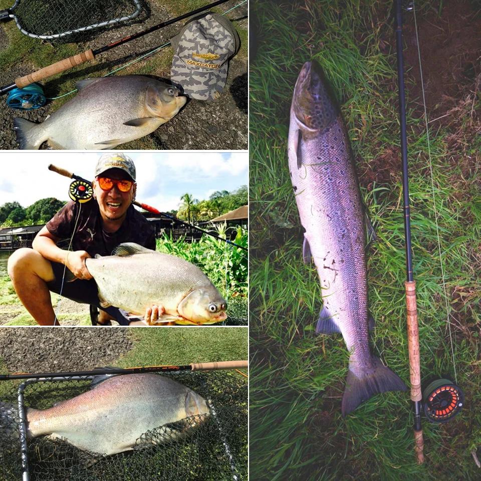 Canne à pêche à la mouche Maximumcatch SkyTouch Switch Spey 11/13/14ft 6-9wt, en fibre de carbone 30