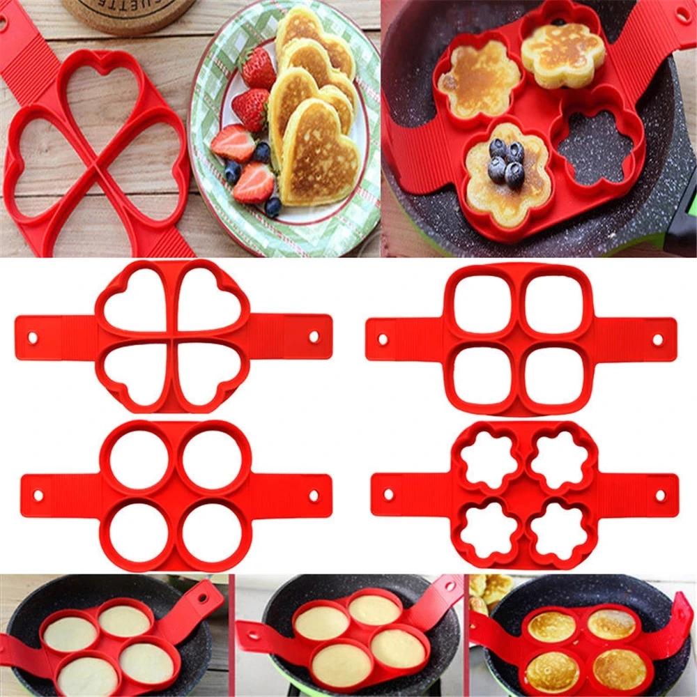 Silicone antiadhésif oeuf Shaper omelette fantastique oeuf crêpière anneau cuisine cuisson omelette 