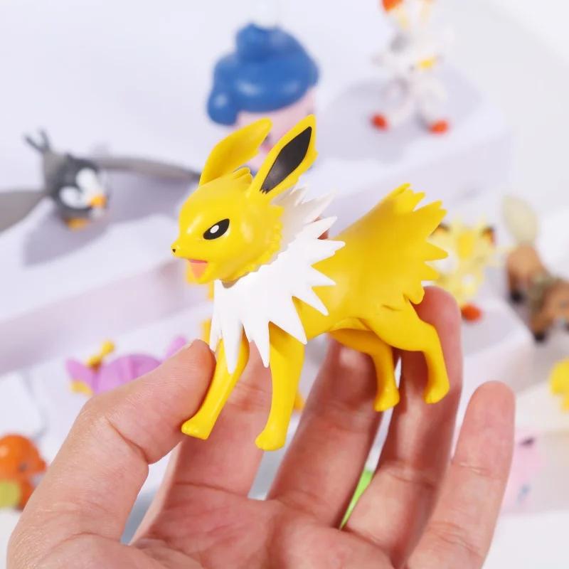 Figurines Pokemon 5-10cm, modèle Charmander Popplio Litten Pikachu Arceus, jouets à collectionner