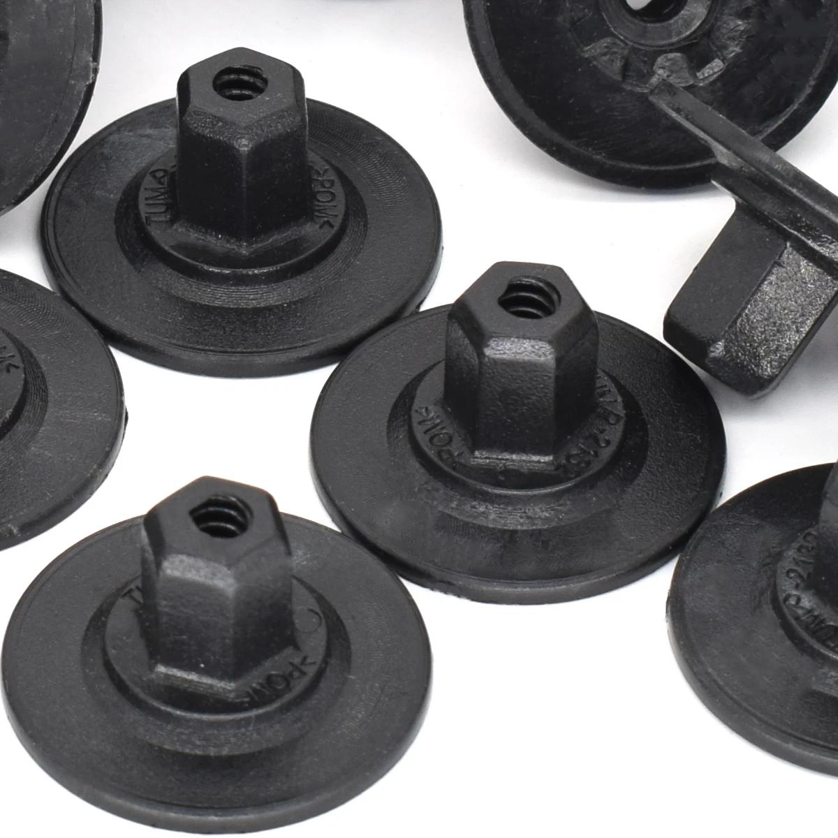 Couvercle de protection sous plateau de carrosserie de voiture, 20 pièces, capuchon d'écrou de siège