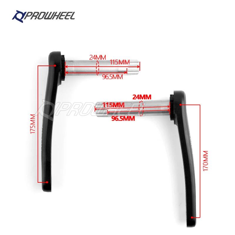 PROWHEEL-Pédalier MPX11, 170mm 175mm, 8/9/10/11/12 vitesses, support astronomique BB pour pignon SRA