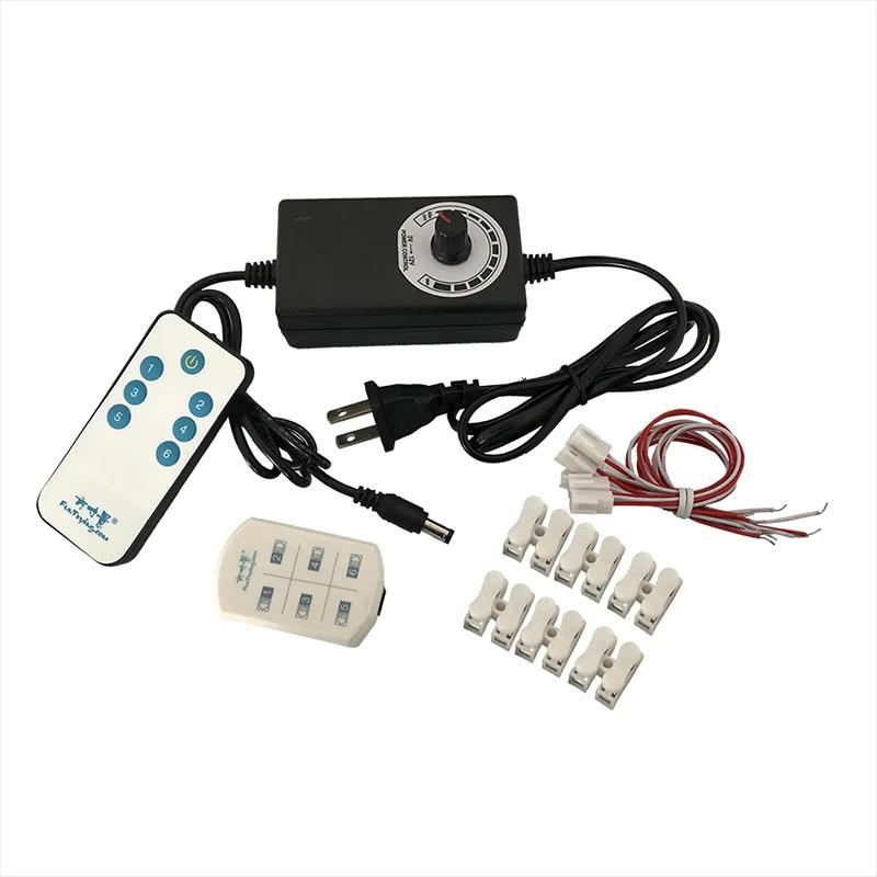 Interrupteur et adaptateur de télécommande sans fil, marche/arrêt 3V/5V/12V AC/DC, alimentation avec