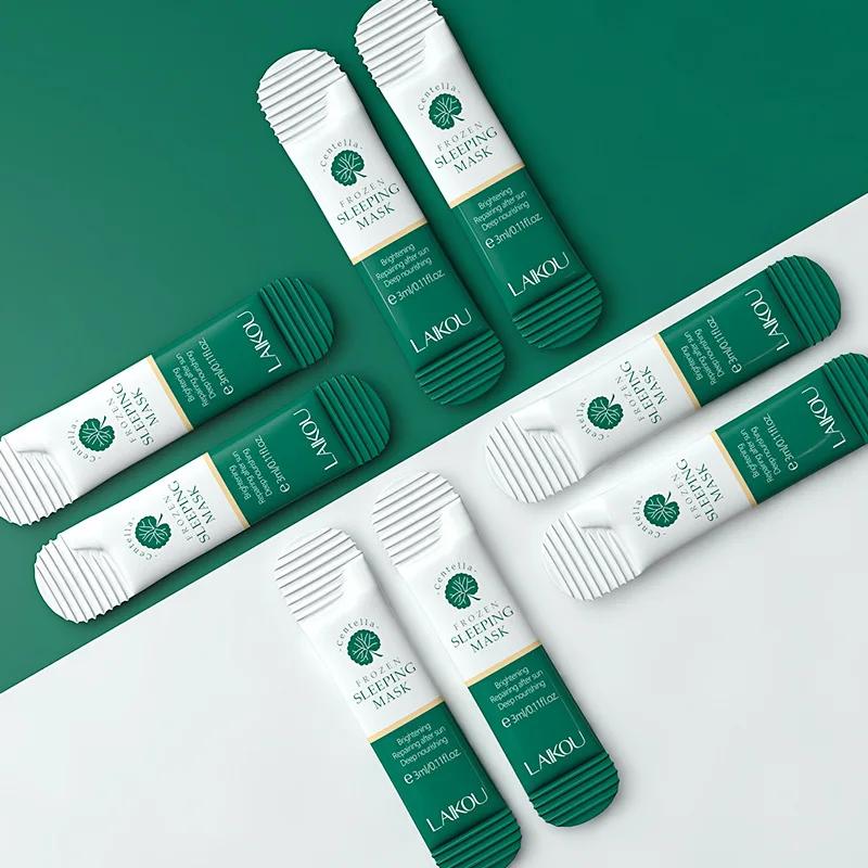100 pièces LAIKOU masque de sommeil hydratant Sakura escargot algues Centella masque facial tendre e