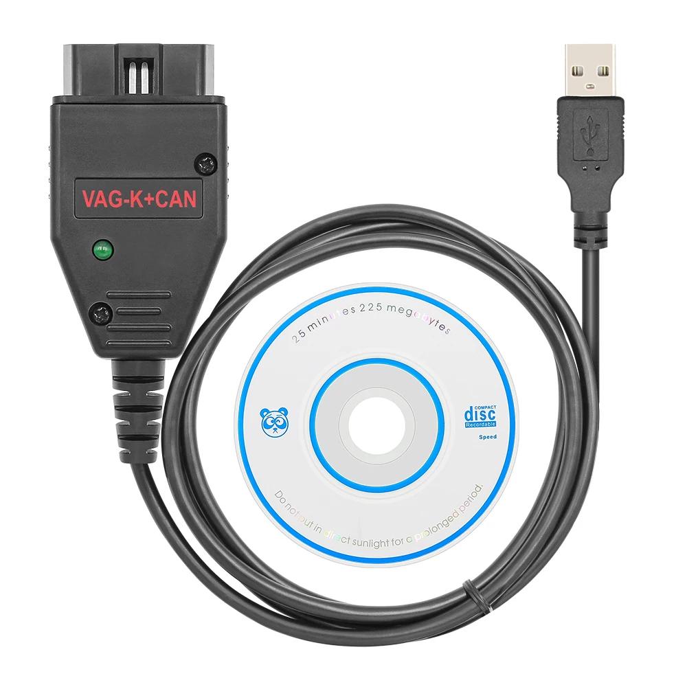 VAG K CAN Commander 1.4 FTDI PIC18F25K80 K + CAN 1 4 OBD 2 OBD2 outils de Diagnostic de voiture auto