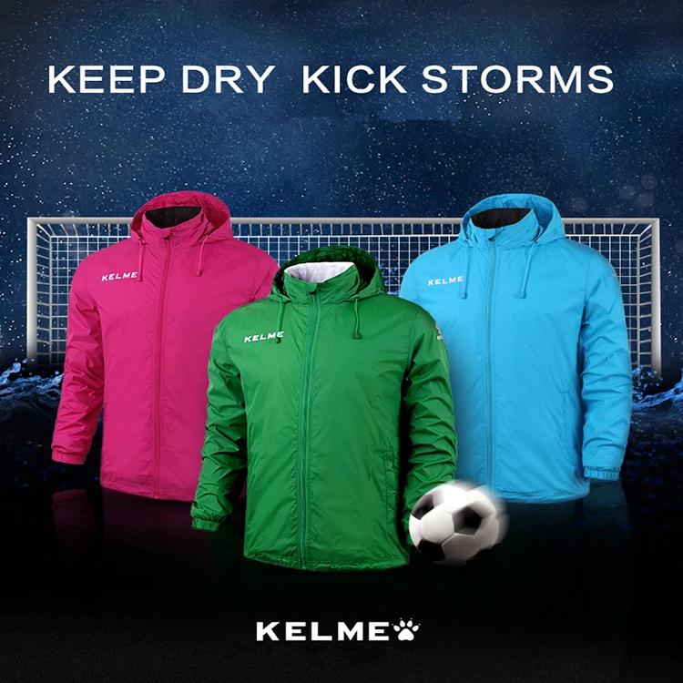KELcloser-Veste d'entraînement de football pour homme, sweat à capuche GNE, survêtement coupe-vent,