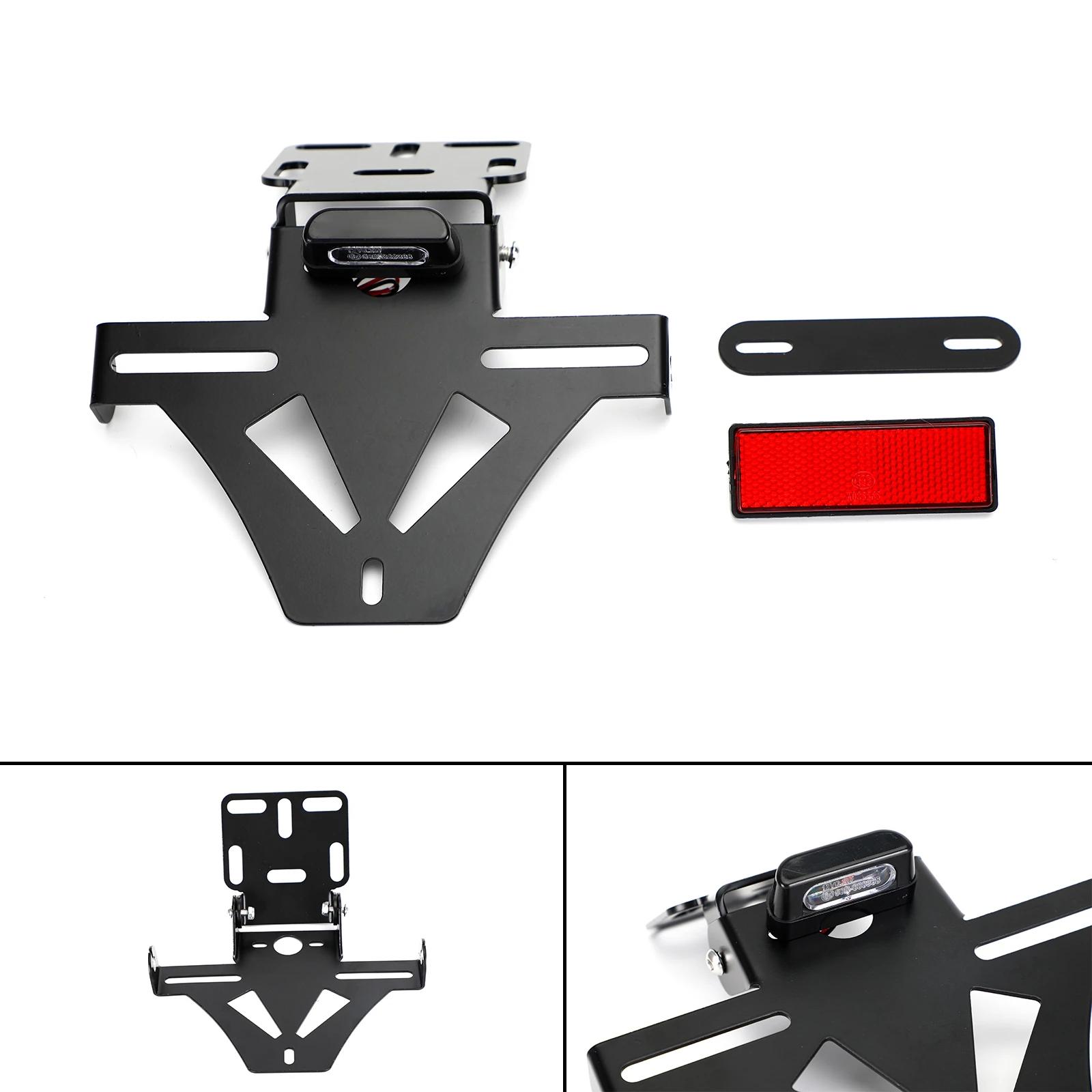 Cadre de plaque d'immatriculation universel pour moto, planificateur d'angle réglable, support de su