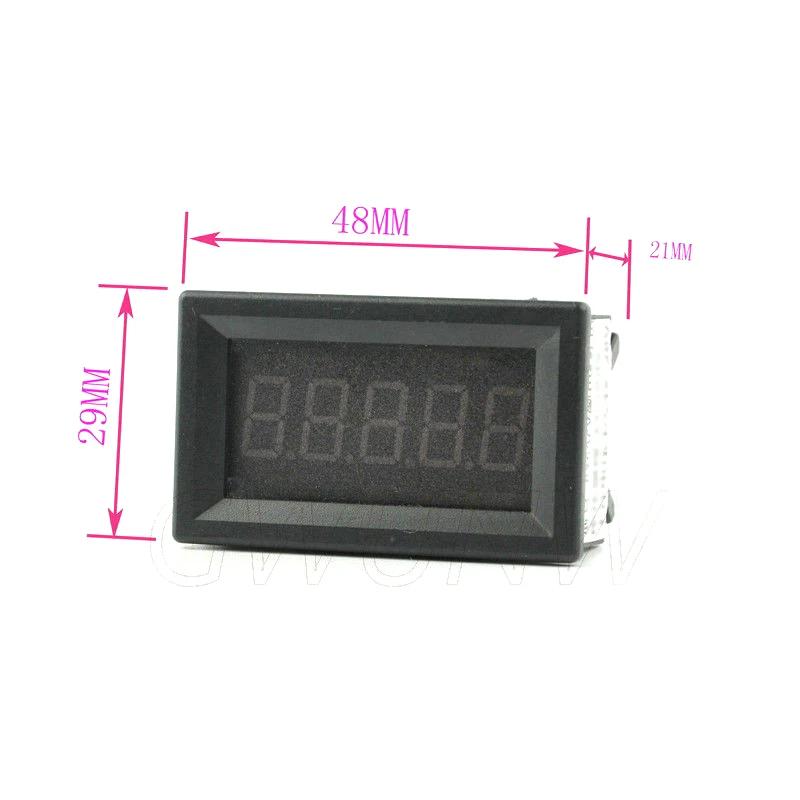 Voltmètre LED 4 bits DC 0-1000V 2000V 3000V, affichage numérique LED de haute précision, voltmètre h