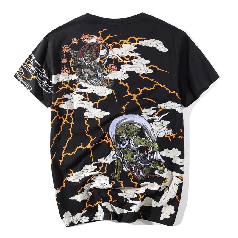 Supzoom Nouvelle Arrivée T-shirt Homme Broderie Tatouage Manches Courtes Ample Décontracté Grande Ta