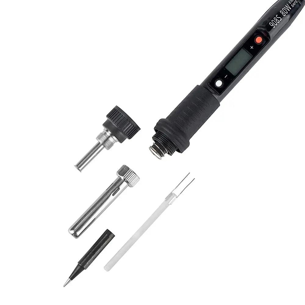 JCD-Fer à souder électrique avec affichage numérique LCD, température réglable, pointes, outils de s