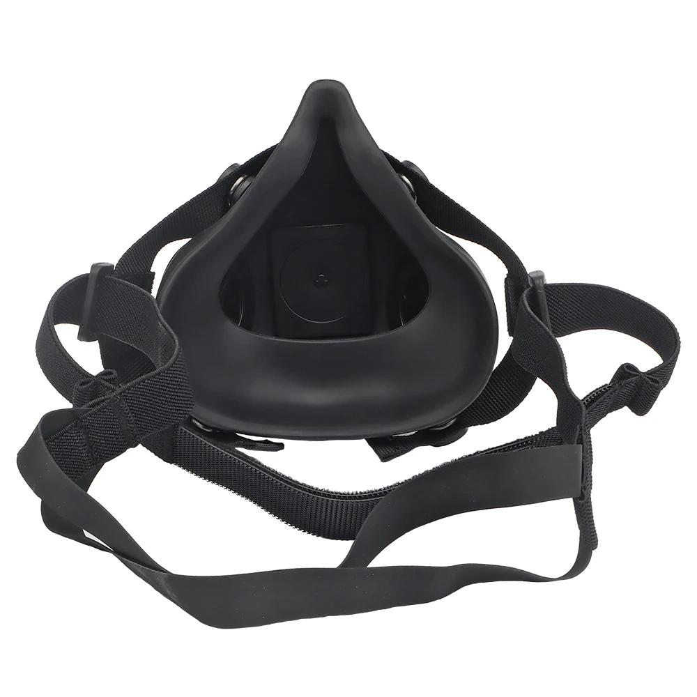 SOTR-Demi-Masque de Résubdivision avec Filtre Anti-Poussière et Micro, Accessoires de Tir et de html