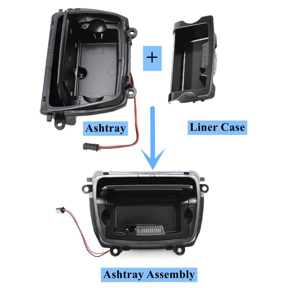 Ensemble de cendrier de Console centrale ABS, couvercle de boîte de doublure pour BMW série 5 F10 F1