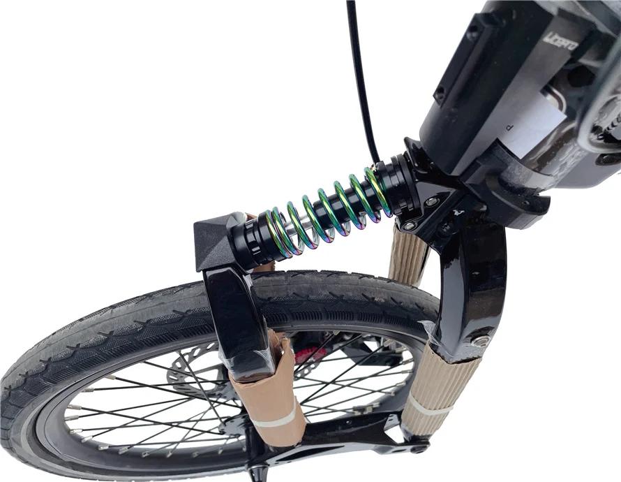 Amortisseur Litepro pour Birdy vélo pliant - Ressort titane réglable pour un confort ultime en ville