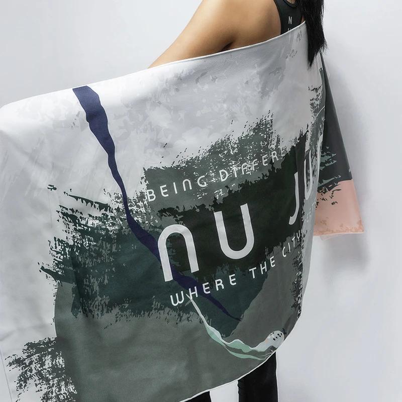Aux- june-Serviette de Plage en Microcarence, Serviette de Bain, Design d'Impression à la Mode, Serv