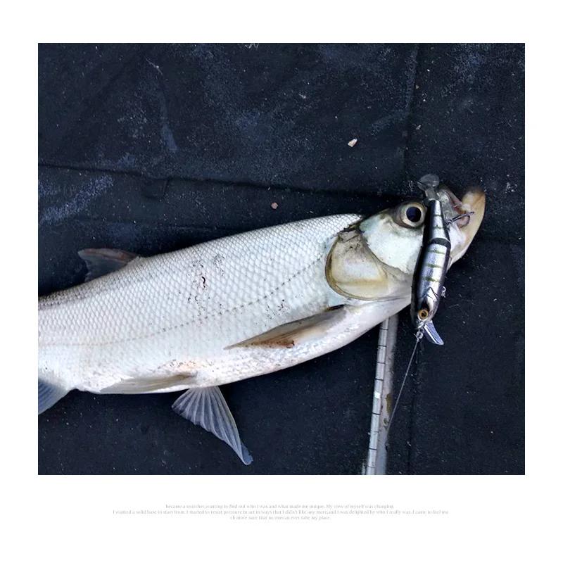 KINGDOM leurres méné multi-articulés 120mm 17.5g Surface flottante appâts durs méné Swimbait truite 