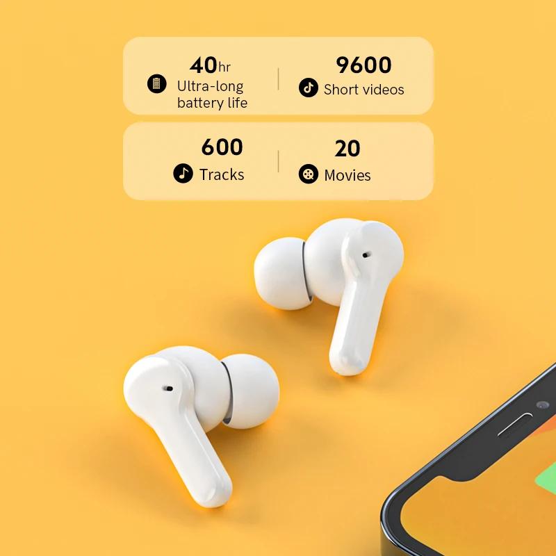 QCY – écouteurs sans fil Bluetooth T13 TWS, oreillettes HIFI, 4 Microphones, casque d'appel ENC HD, 