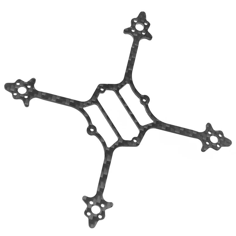 Plaque inférieure d'empattement de 115mm en Fiber de carbone 3K pour Happymodel Crux3 Quadcopter FPV