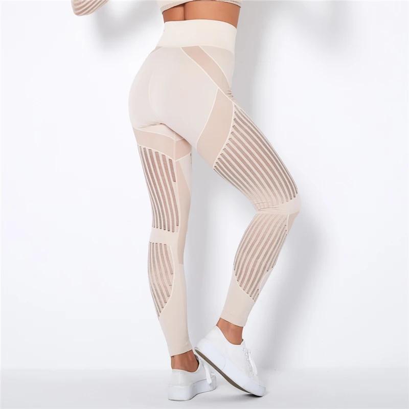 Leggings sans couture taille haute vêtements d'hiver femmes pantalons femmes Yoga Leggings de gymnas