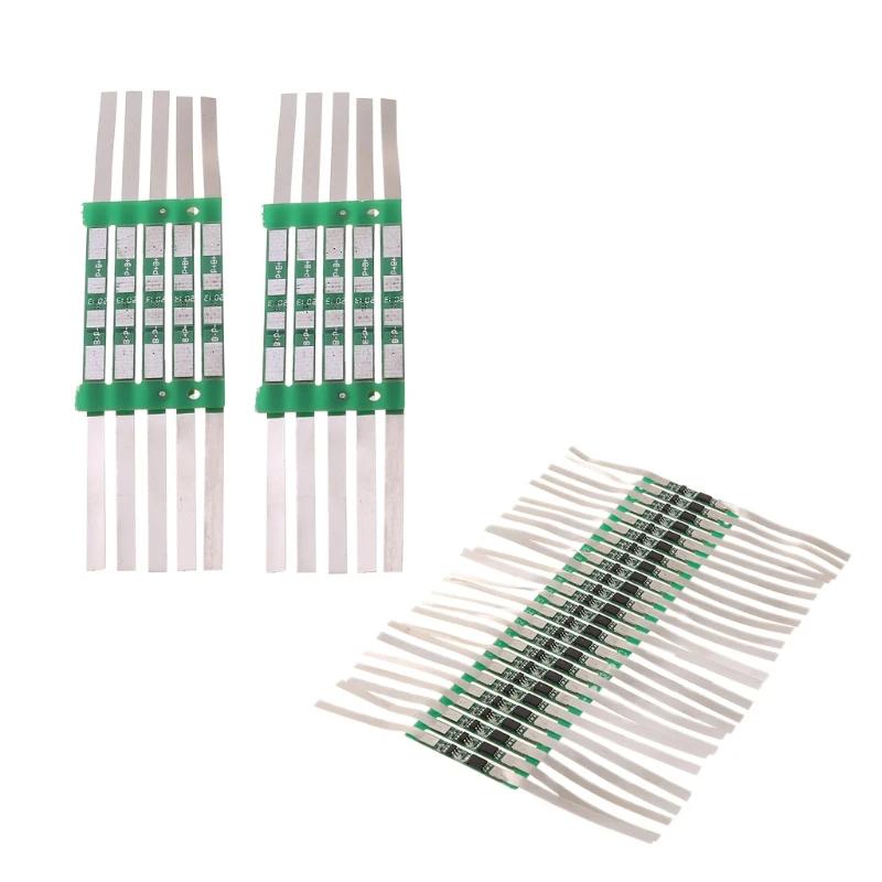 Panneau de Protection BMS 3.7V 3A pour batterie au Lithium 1S 18650, 10 pièces/ensemble, Kit de cell