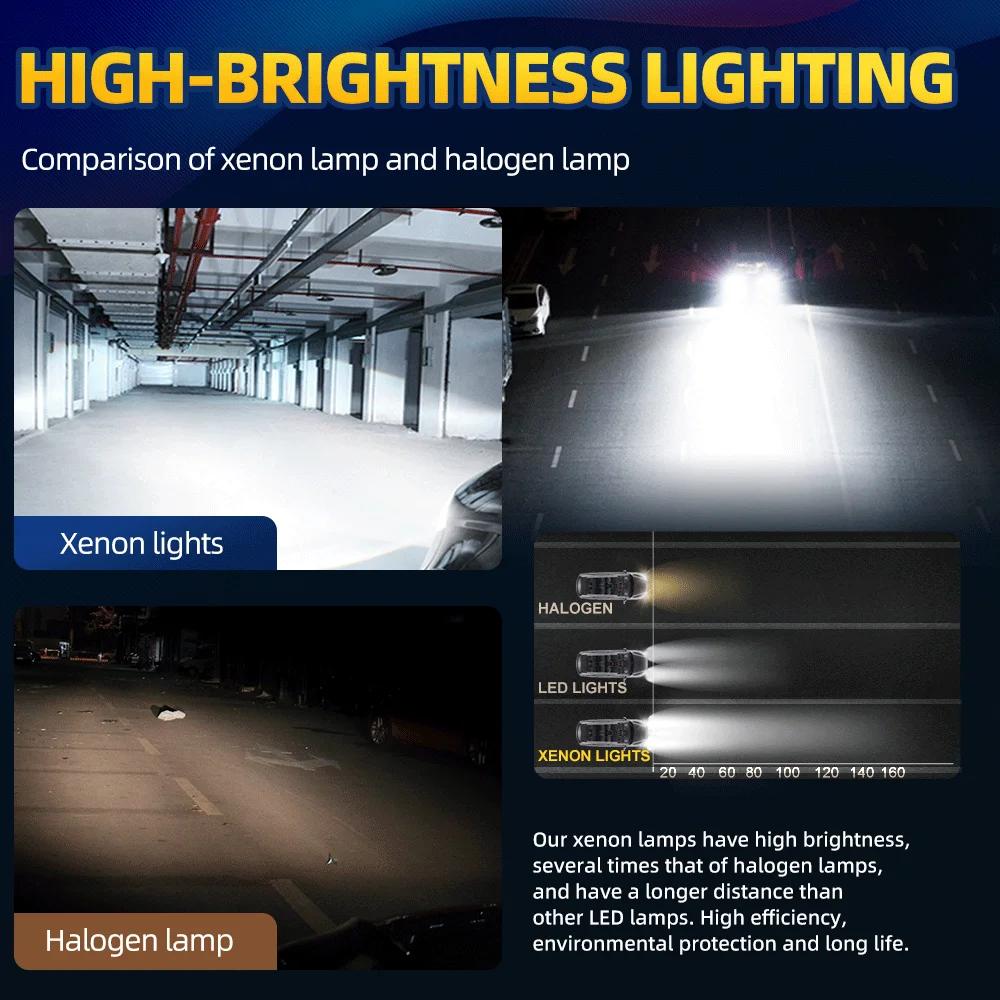 Radsun 2 pièces D1S D2S D3S D4S phare au xénon HID ampoules de voiture 35W D1 D2 D3 D4 phare 4300K 6