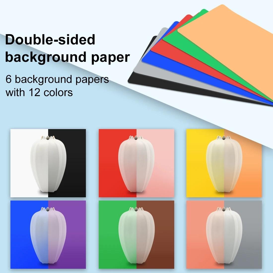 Softbox 3 Modes d'éclairage de couleur, boîte à lumière annulaire Led à intensité variable, éclairag