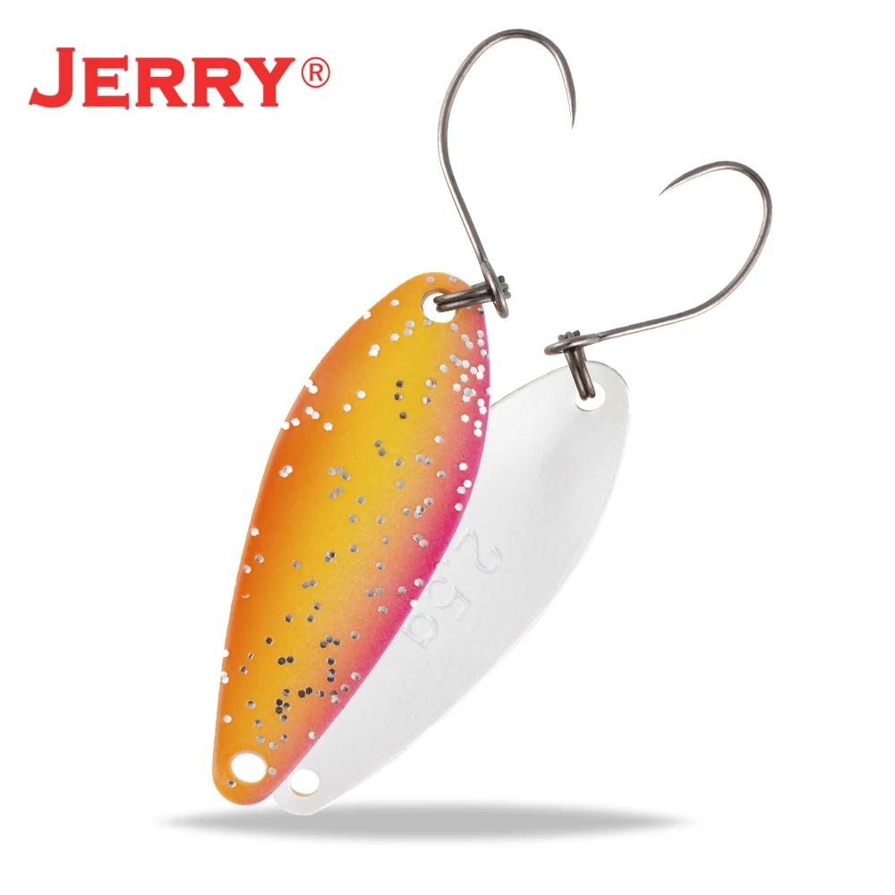 Jerry Lacerta pêche spinning cuillère leurres 1.9g 2.5g Aera truite pêche à la traîne crochets simpl