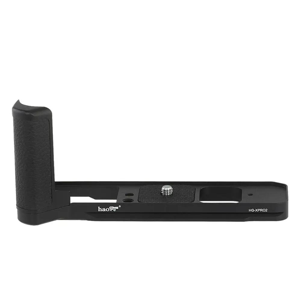 Haoge HG-XPRO2 QR Quick Release Plate Camera prompt ket Holder Hand Grip pour Fujifilm X-Pro2 Fuji X
