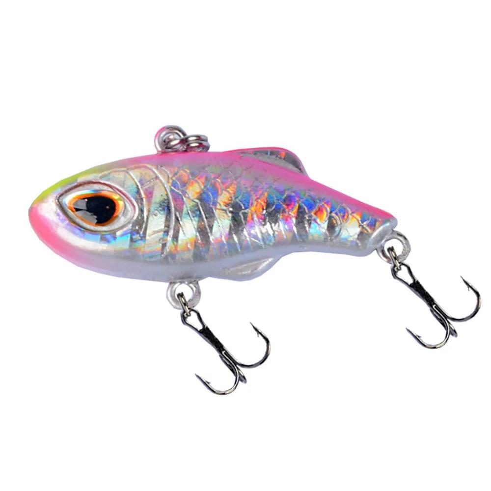 1 pièces 3.5 cm 5g hiver Vibration Mini coulant VIB leurre de pêche manivelle glace artificielle app