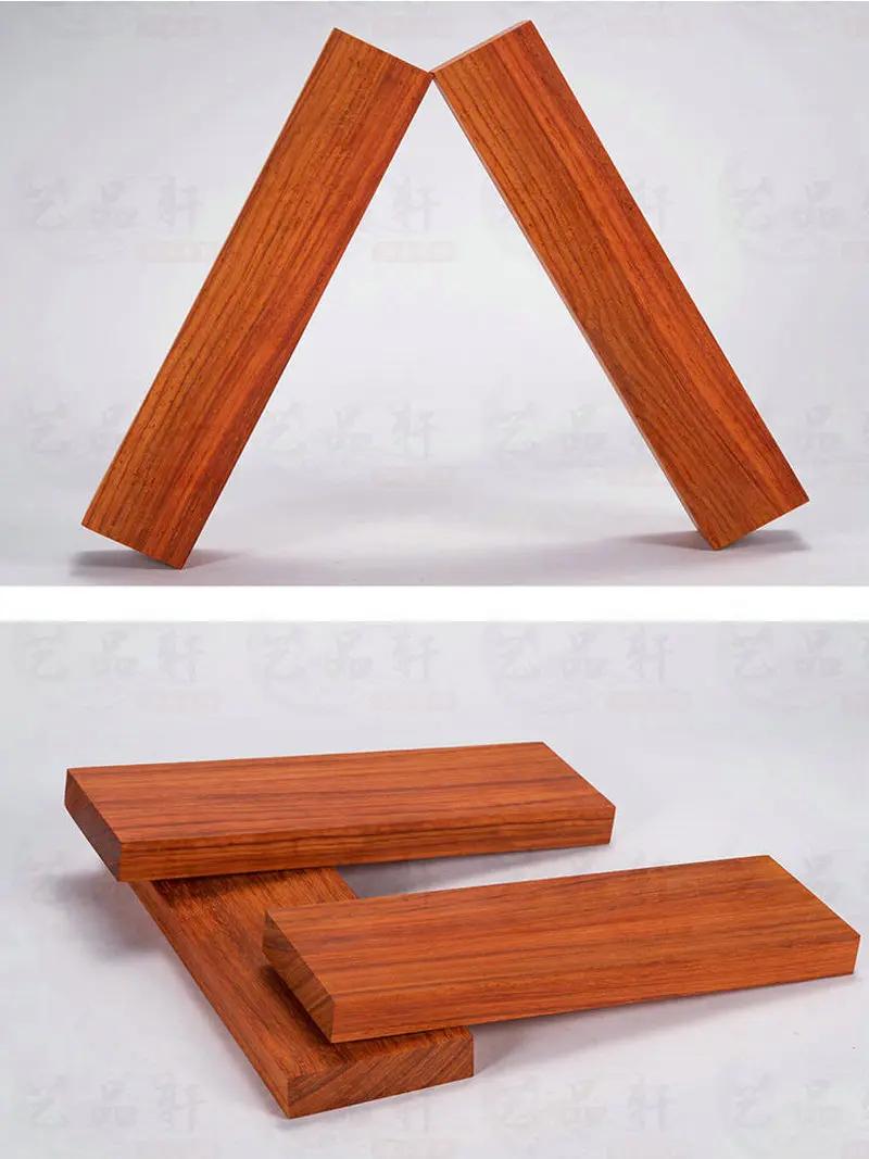 HQ T3 bricolage Rectangle bois de rose africaine bûche bois Rare bloc bois sur mesure