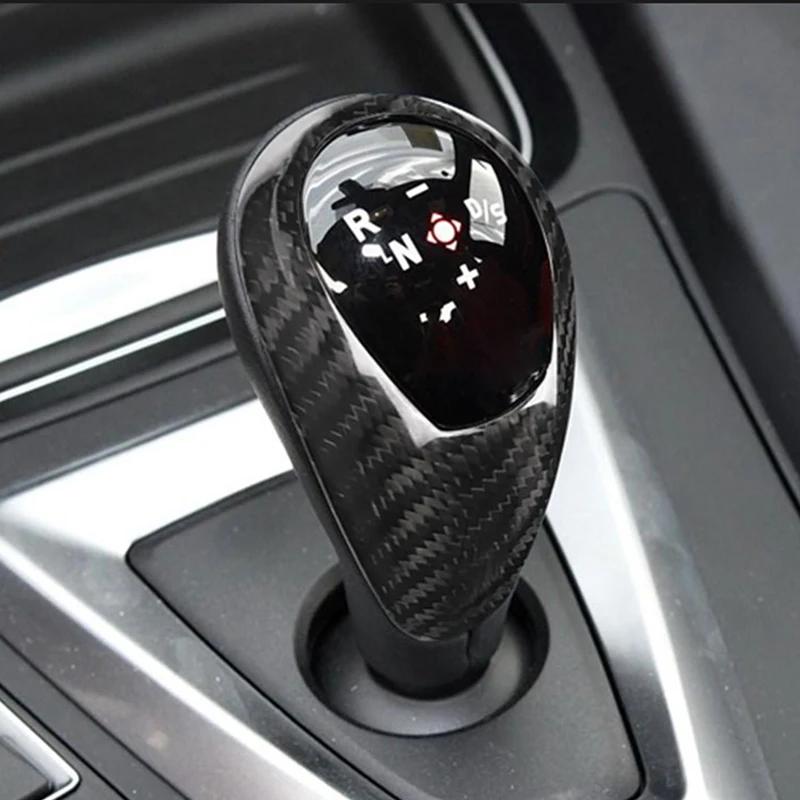 Couvercle de poignée de changement de vitesse de voiture en carbone véritable pour BMW M2 F87 M3 F80
