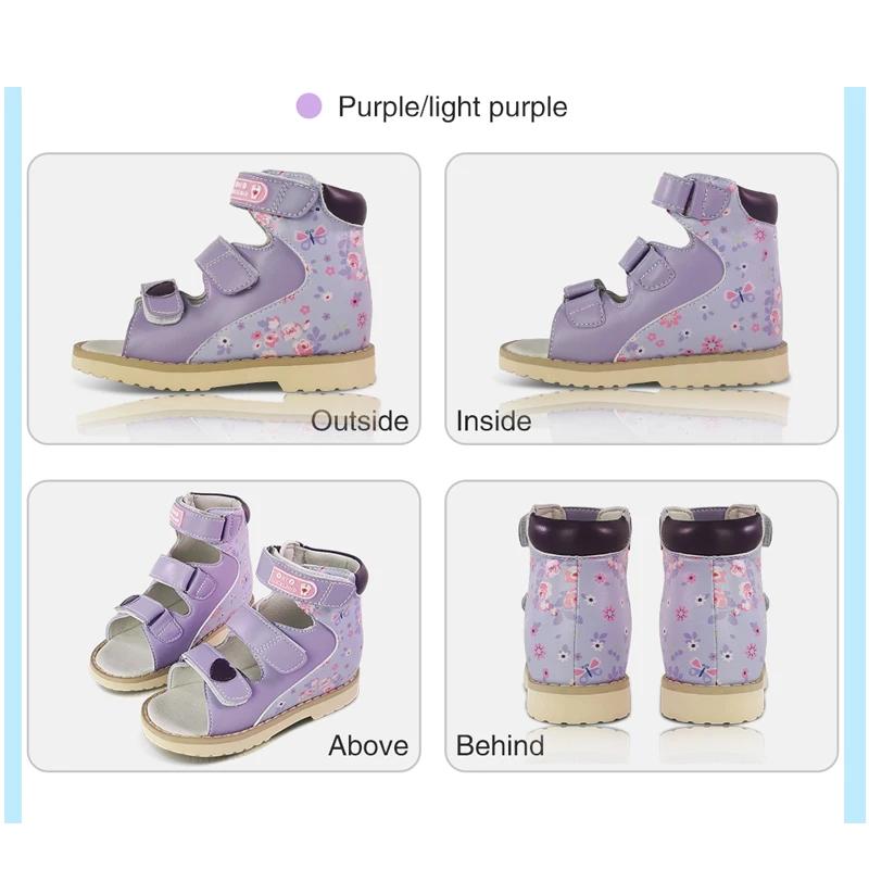 Informations sur Uckland-Sandales d'été pour filles, chaussures Orth4WD pour enfants, style coréen, 