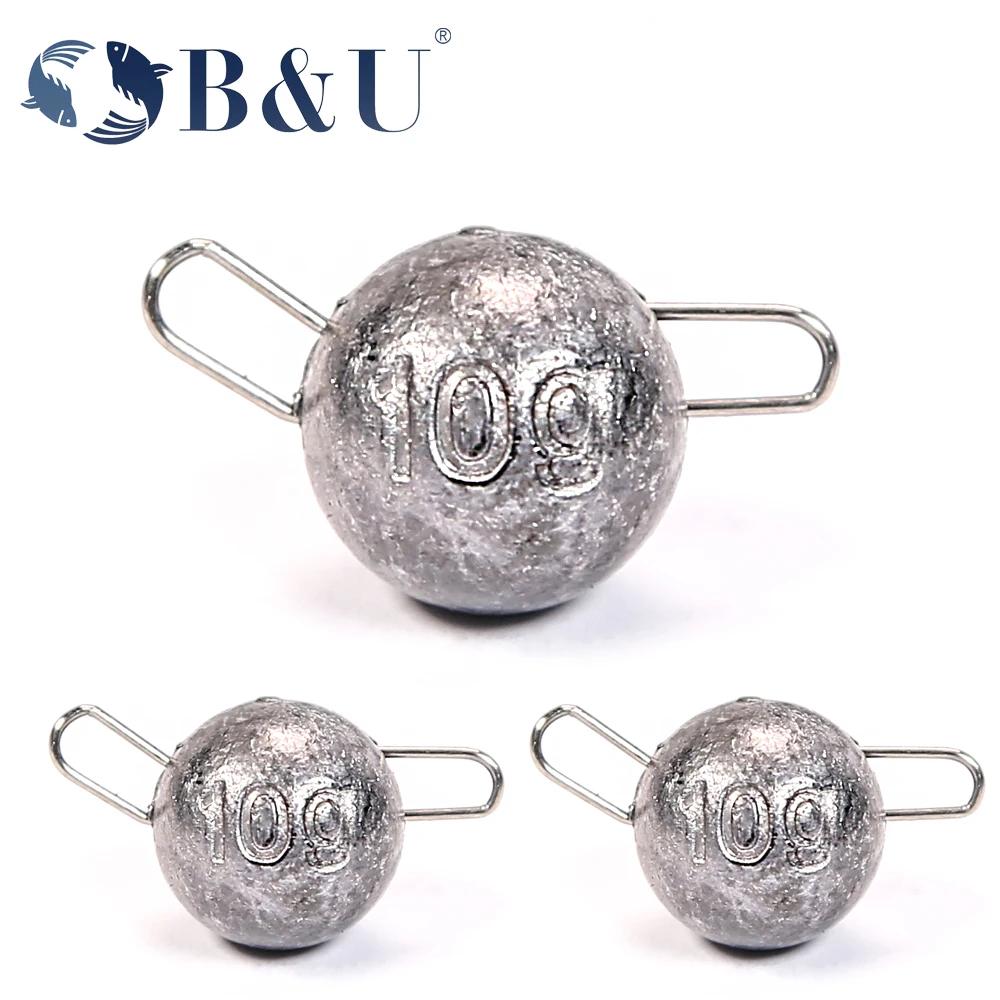 B & U poids plombs accessoires de pêche balançoire gabarit tête balle poids pêche Cheburashka doux l