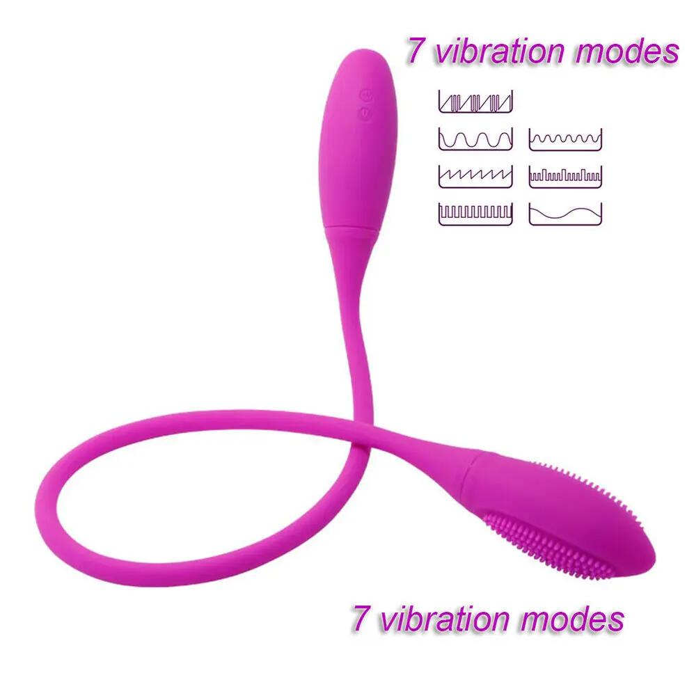 Vibromasseur Pliable à Double Vibration pour Femme, Boules Vaginales, Plug Anal Anal, Jouets Sexuels