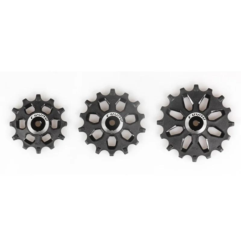 FOVNO 12T 14T 16T jeu de poulies de dérailleur arrière Support de roue de guidage à dents larges et 