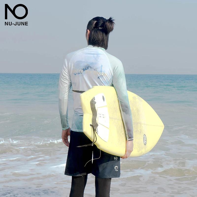 Maillot de bain manches longues homme - Chemise surf UV protection Rash Guard été natation
