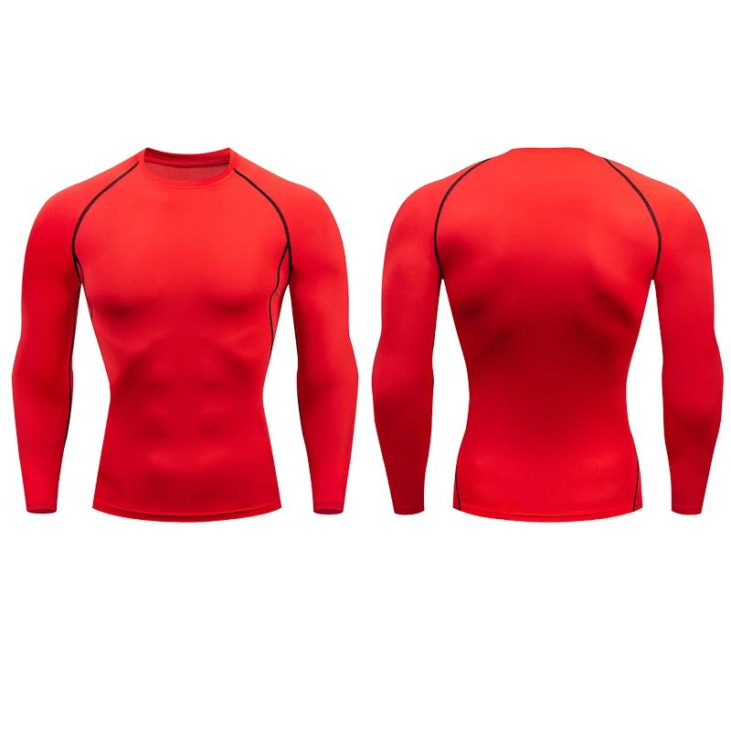 T-shirt sport manches longues homme Rashgard - Vêtement fitness coupe sèche pour running et entraînement