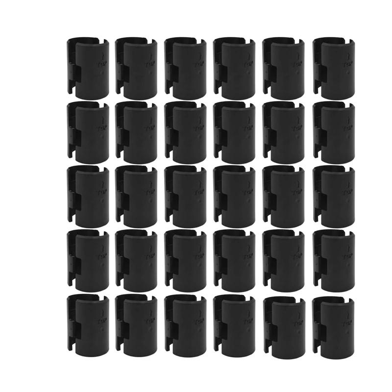 Clips de verrouillage d'étagère à fil pour remplacement de manchons Post-étagère de 1 pouce, 74 paqu
