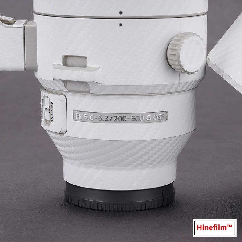 Autocollant d'objectif pour Sony SEL200600G, peau de décalcomanie pour Sony FE 200-600mm f/5.6-6.3G 