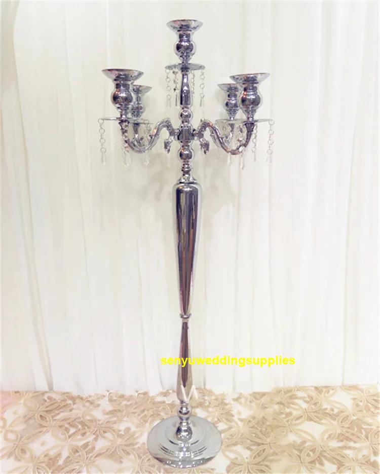 10 pièces) 115 cm de haut sol or galvanoplastie arc de mariage allée support de fleur pour centre de