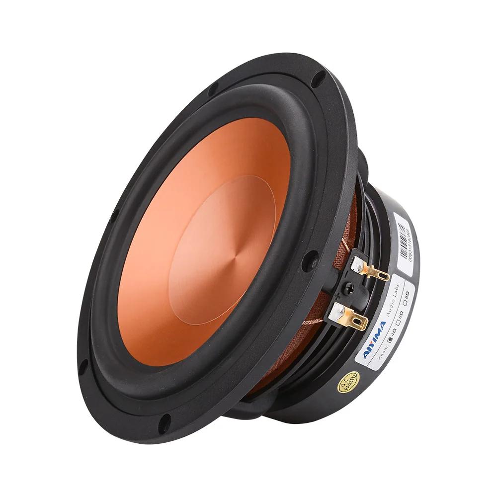 AIYIMA-Haut-parleur audio en céramique d'aluminium, caisson de basses de milieu de gamme, HIFI Books