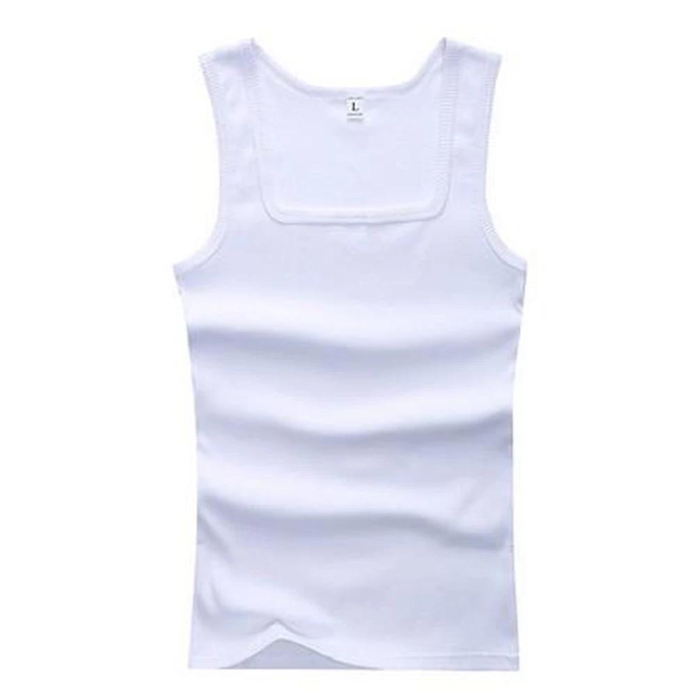 2020 été grande taille hommes vêtements débardeurs noir blanc gris Singlets sans manches Fitness hom