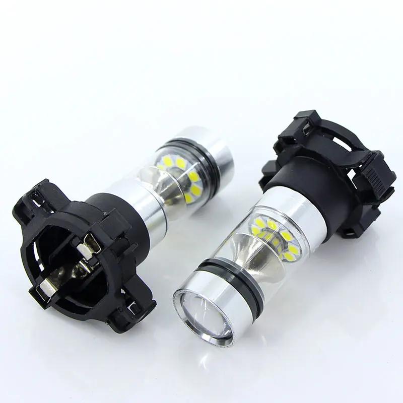 2 pièces voiture PY24W LED Canbus sans Hyper Flash ambre jaune pour BMW E90/E92 F10/F07 E83 X3 E70 X